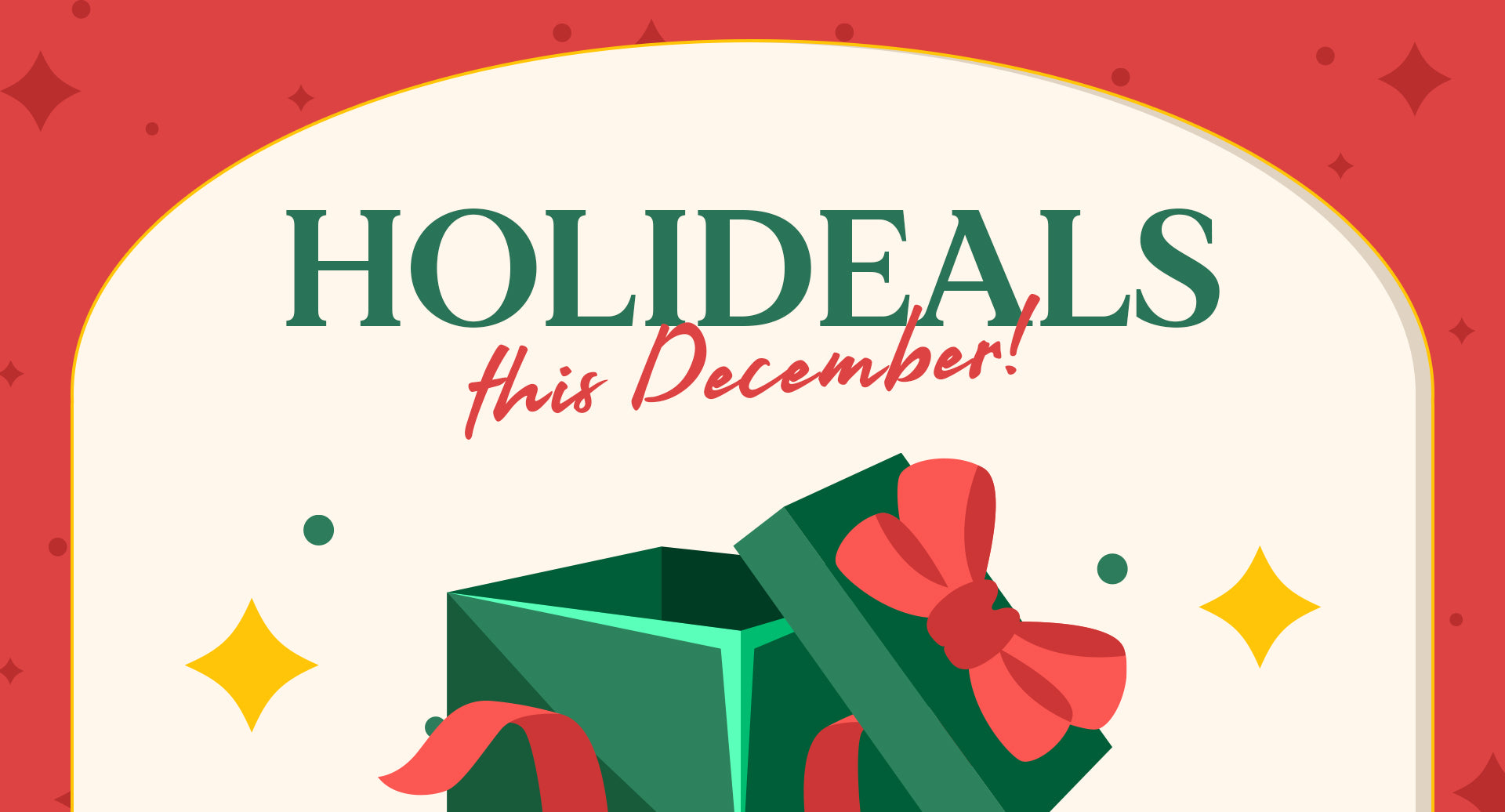 Holideals this December!