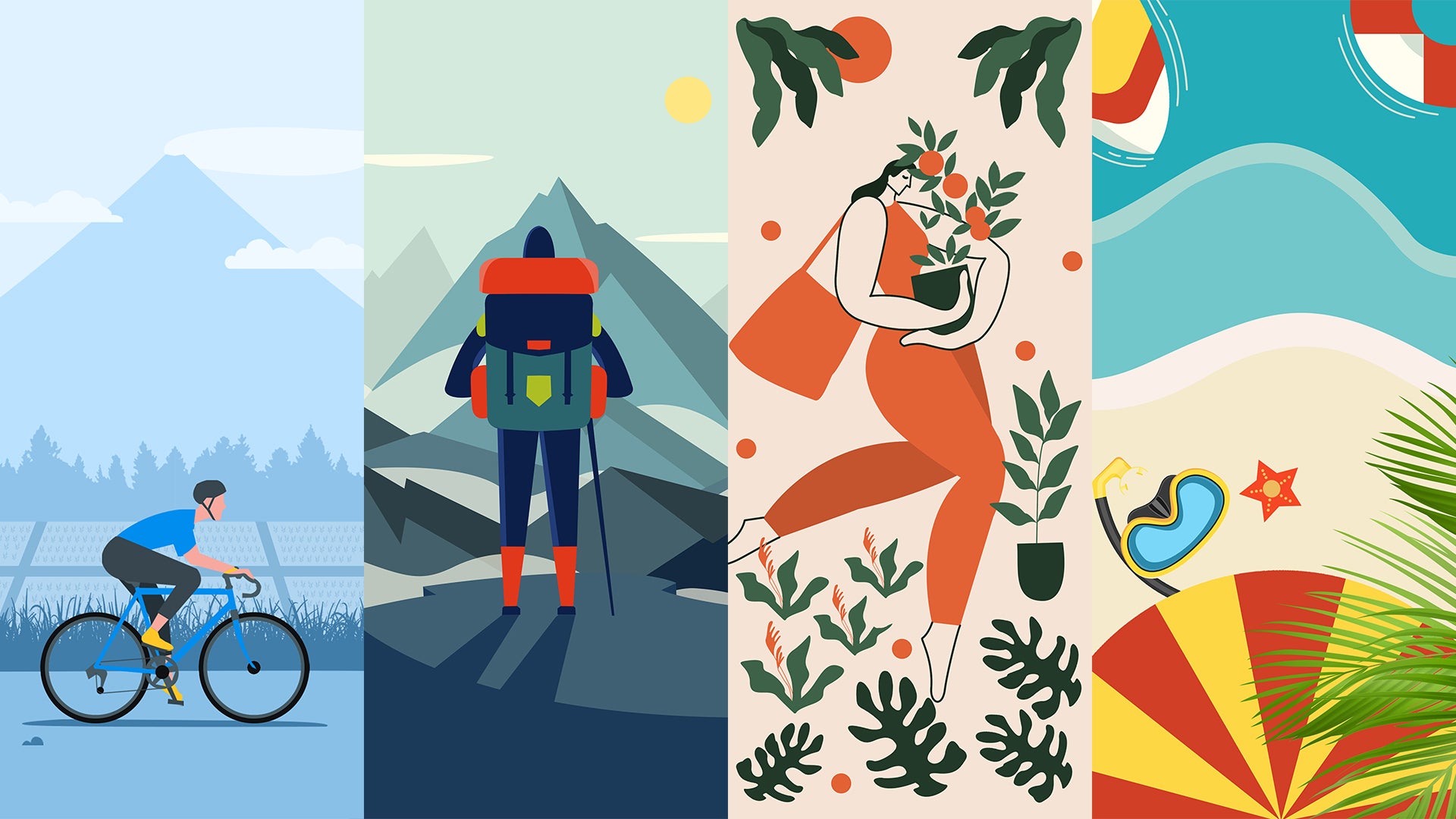 Personalize your wallpaper with original local art.