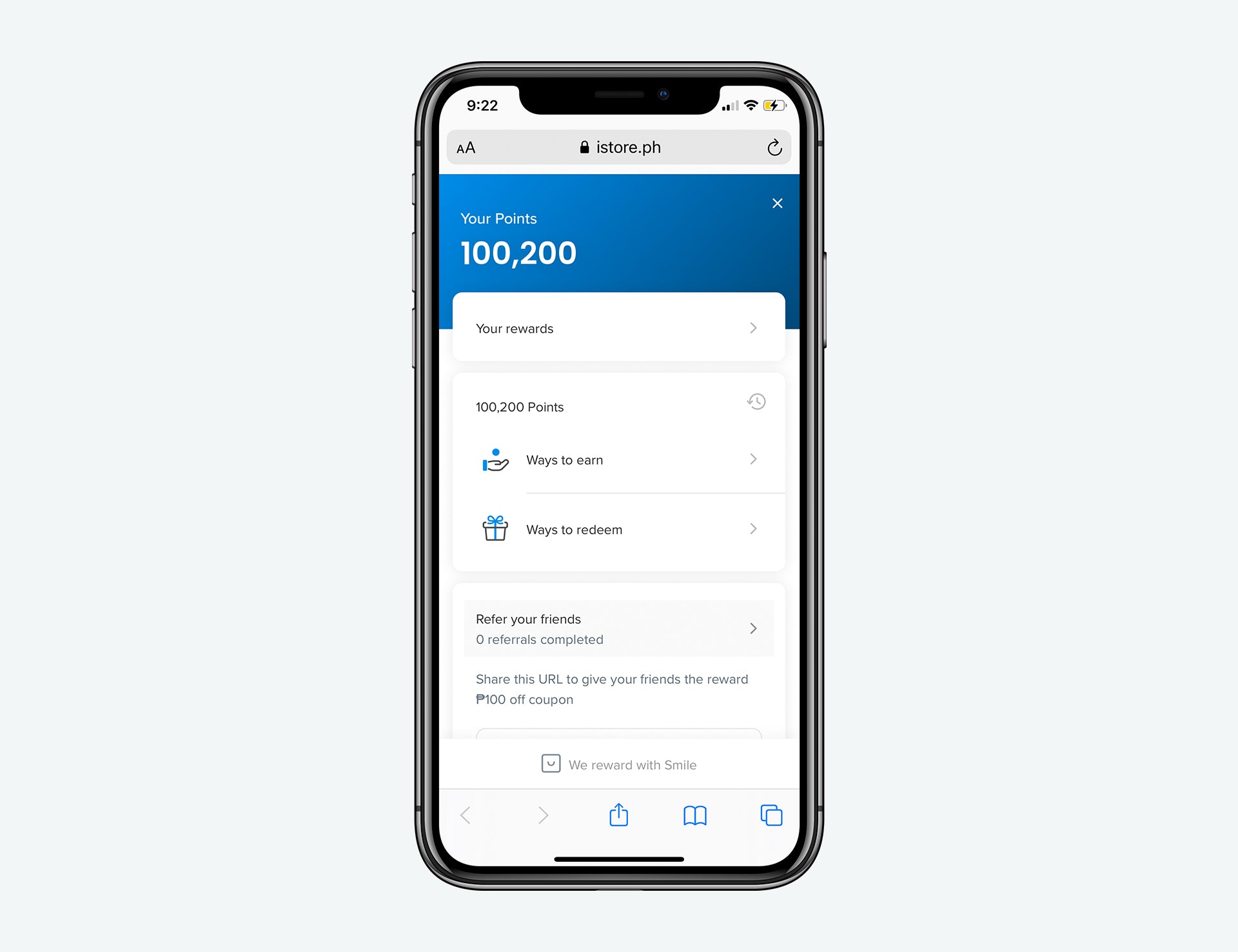 How to redeem your iStore Reward Points
