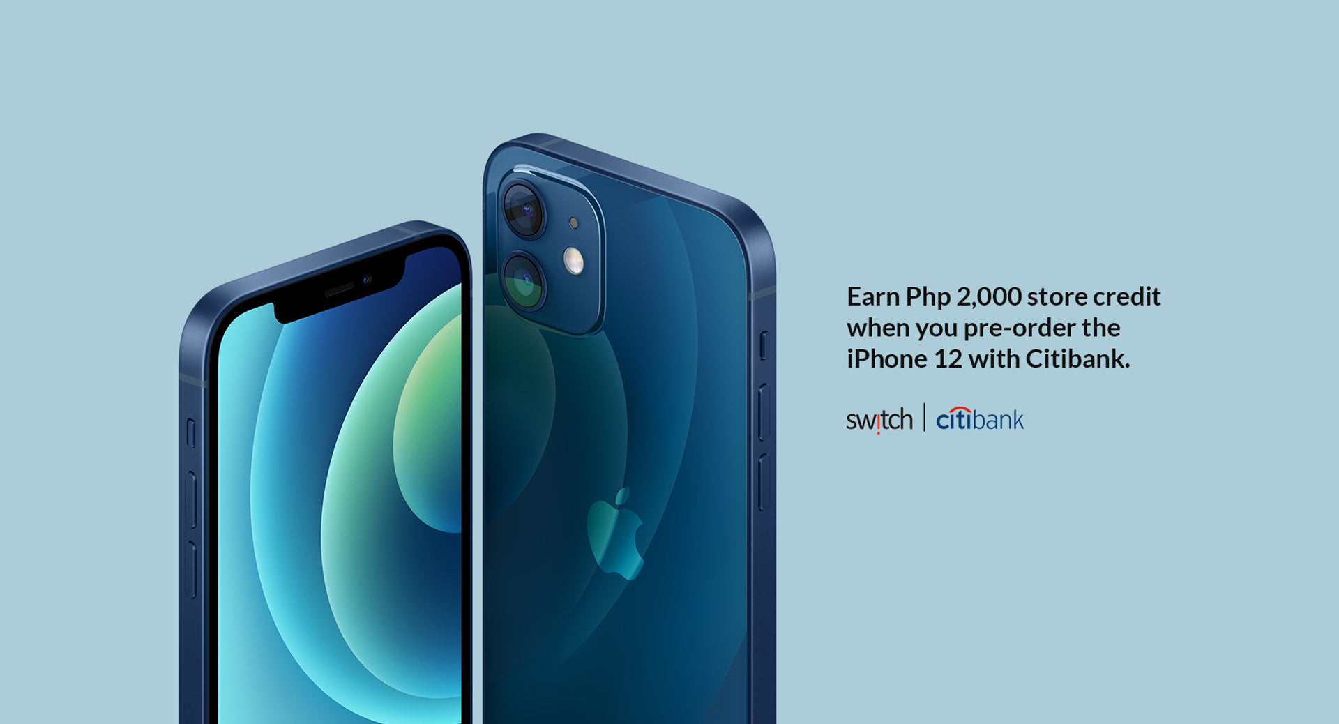 Citibank cardholders get a P2K voucher for iPhone 12 purchases at Switch.