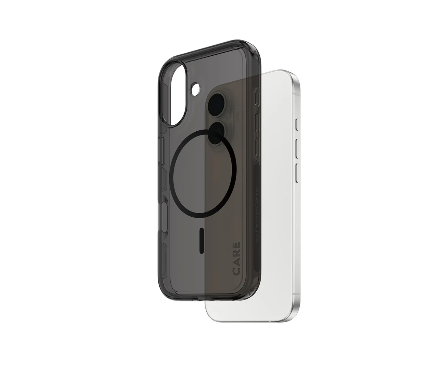 CARE Urban Explorer Case Smokey with Black MagSafe for iPhone 17 Series and iPhone Air