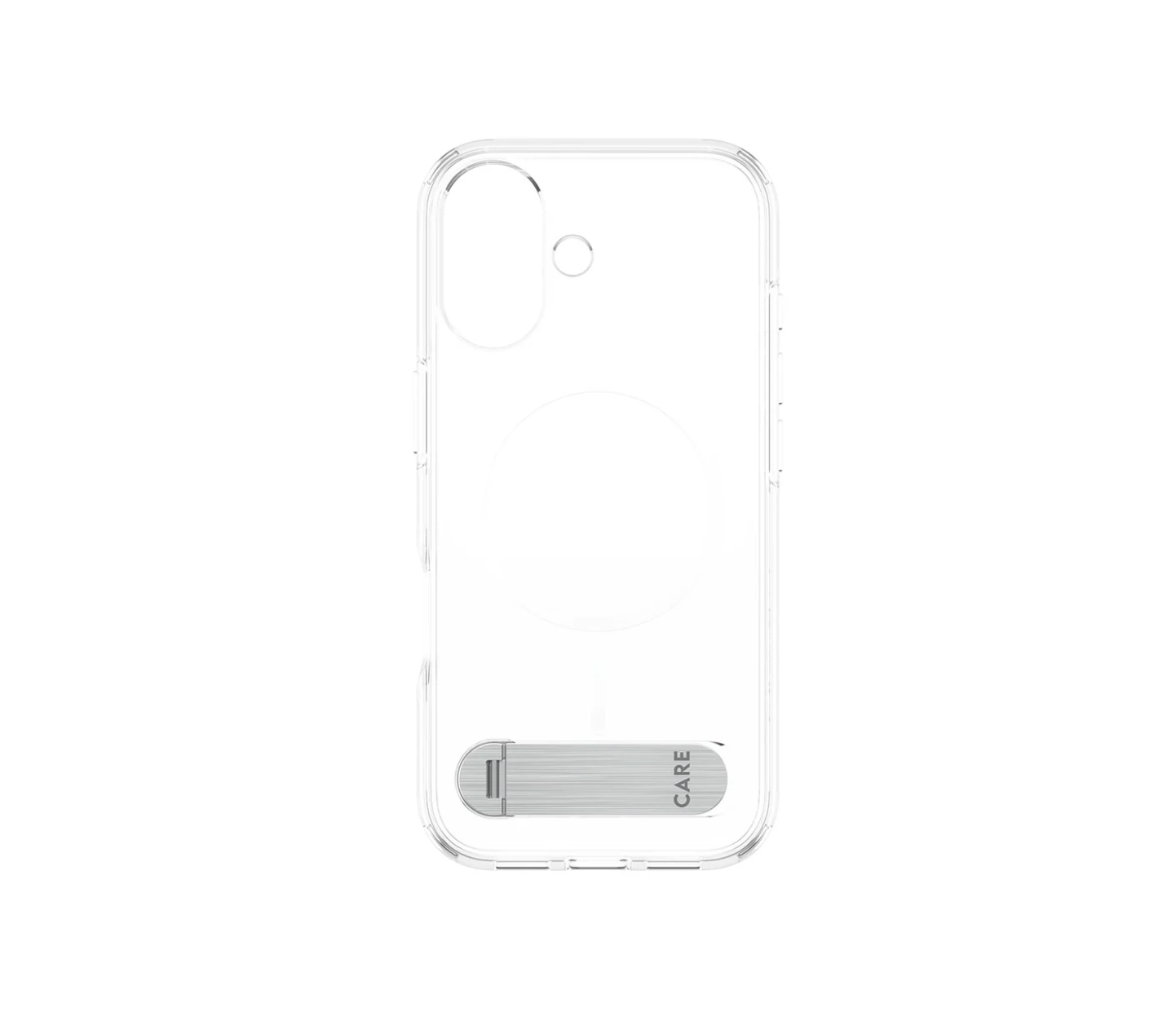 CARE Case Transparent with Kickstand & MagSafe for iPhone 17 Series and iPhone Air