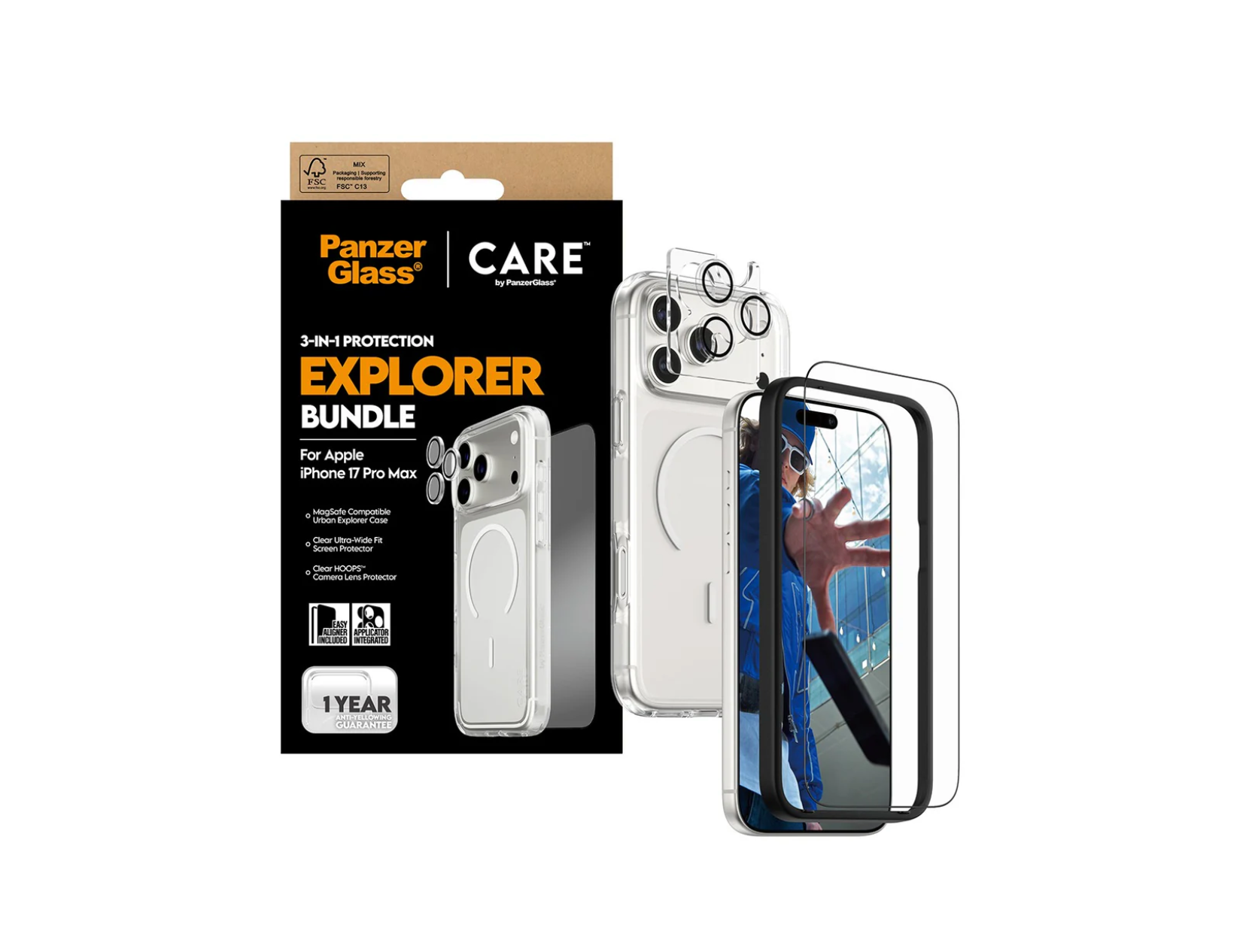 CARE Urban Explorer 3-in-1 Bundle for iPhone 17 Series and iPhone Air