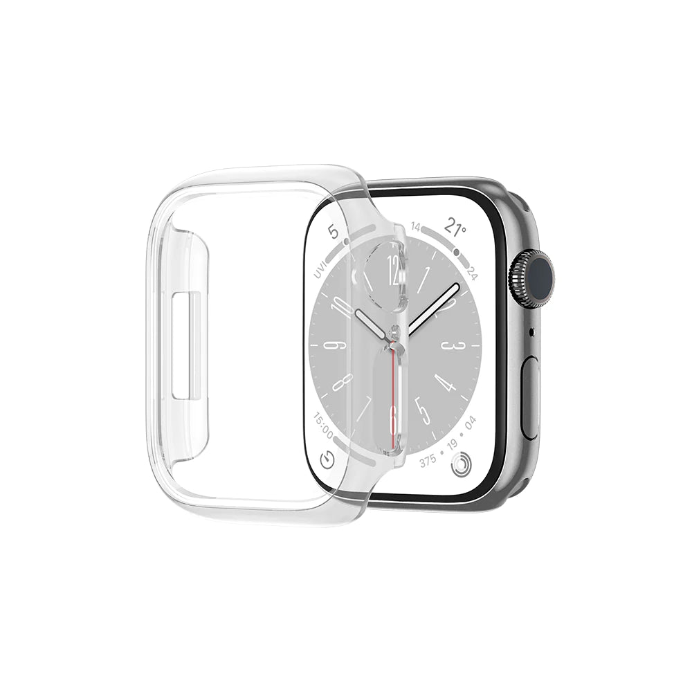 AmazingThing Apple Watch Case Quartz Pro Drop Proof Series 8 – Clear