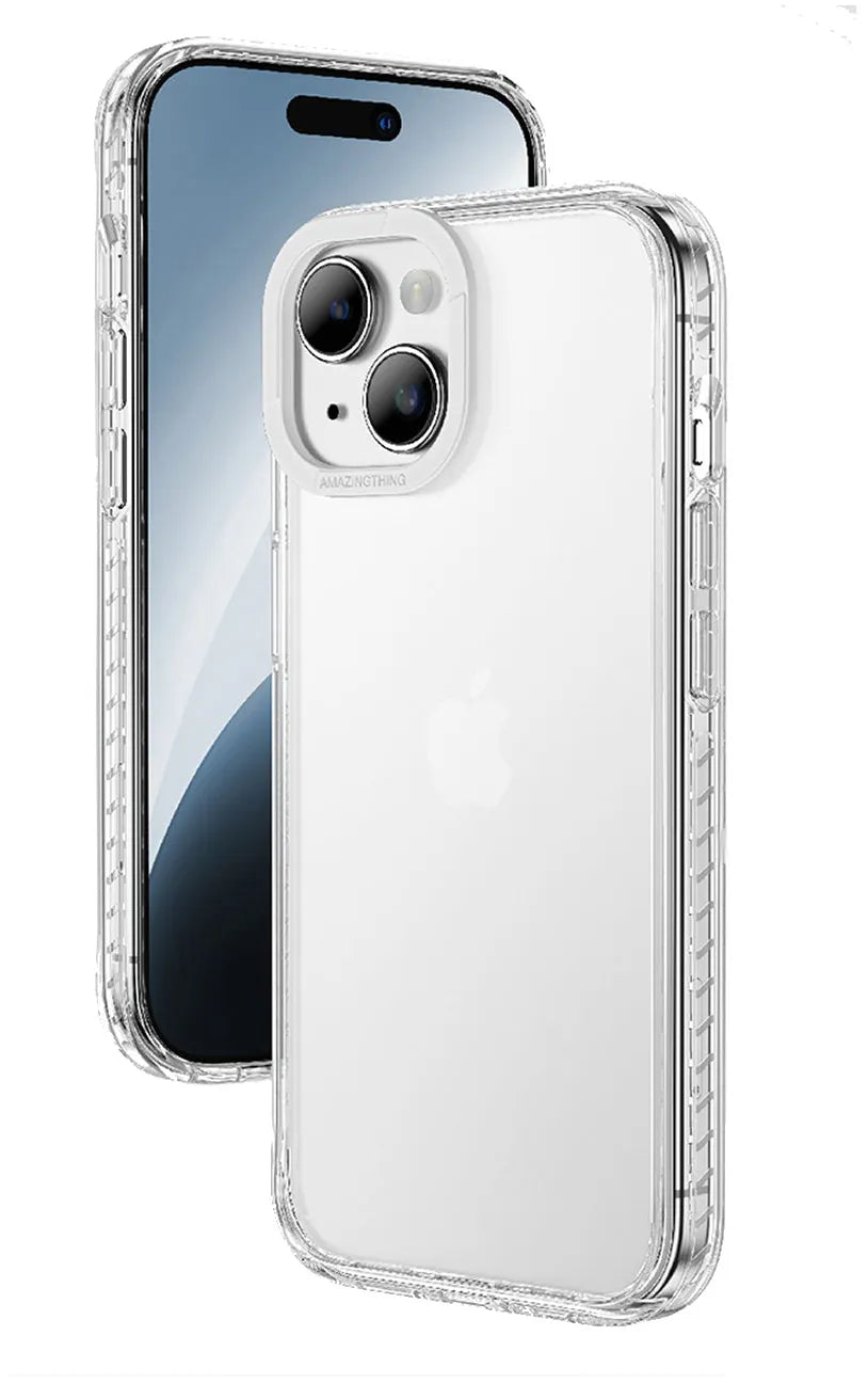 AmazingThing Minimal Drop Proof Case for iPhone 15 Series Clear