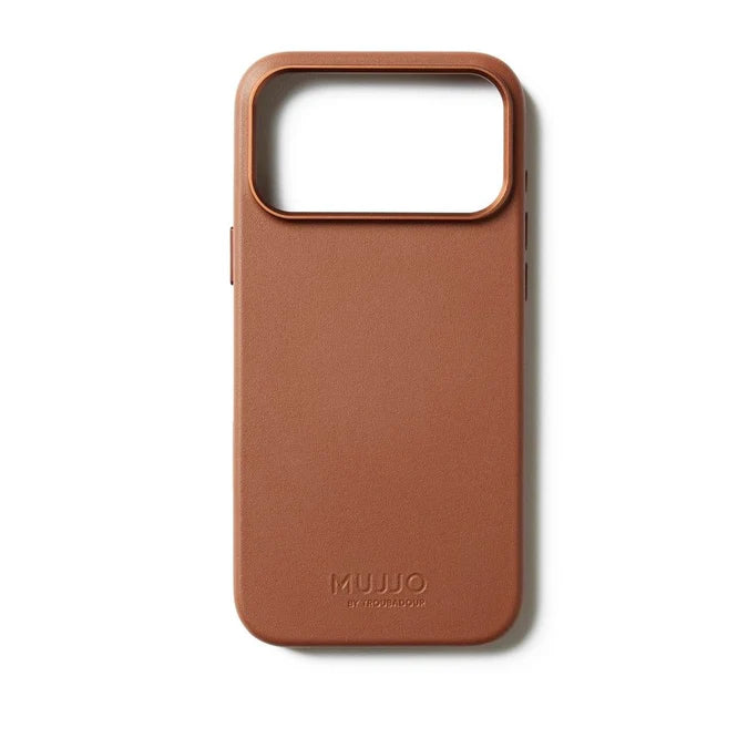 Mujjo Full Leather Case for iPhone 17 Pro / Pro Max Tan