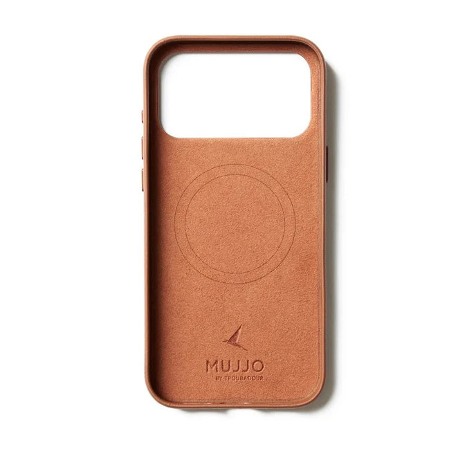 Mujjo Full Leather Case for iPhone 17 Pro / Pro Max Tan