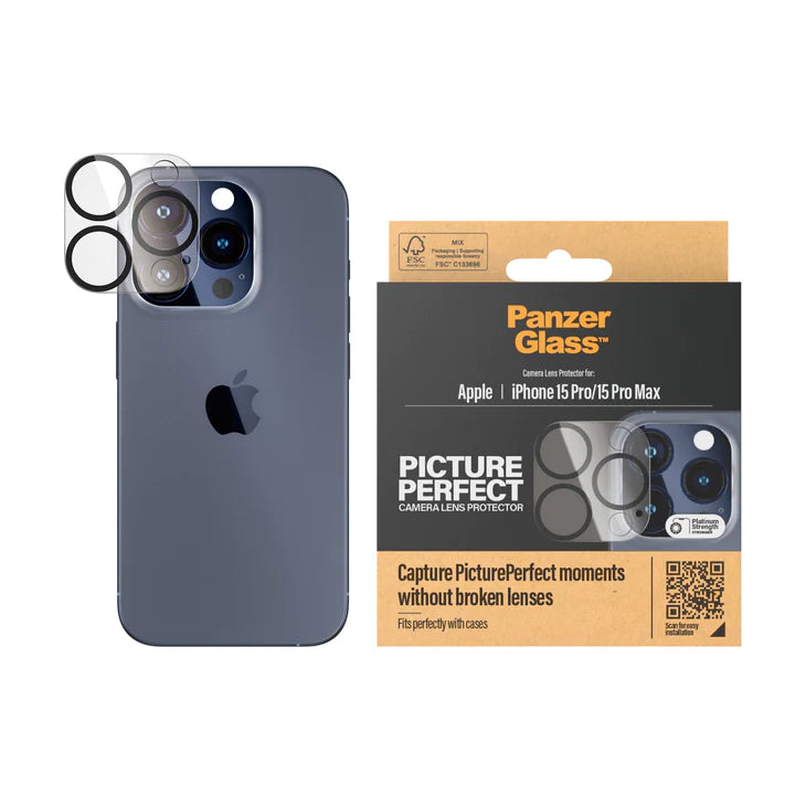 PanzerGlass Picture Perfect Camera Lens Protector iPhone 15 Series