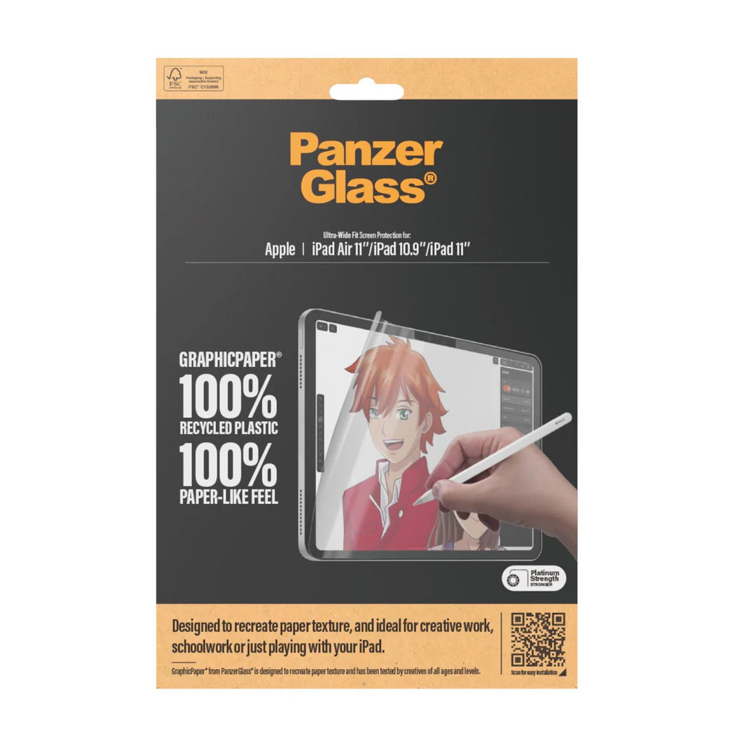 PanzerGlass GraphicPaper Screen Protector Ultra-Wide Fit for iPad (2024-2025)