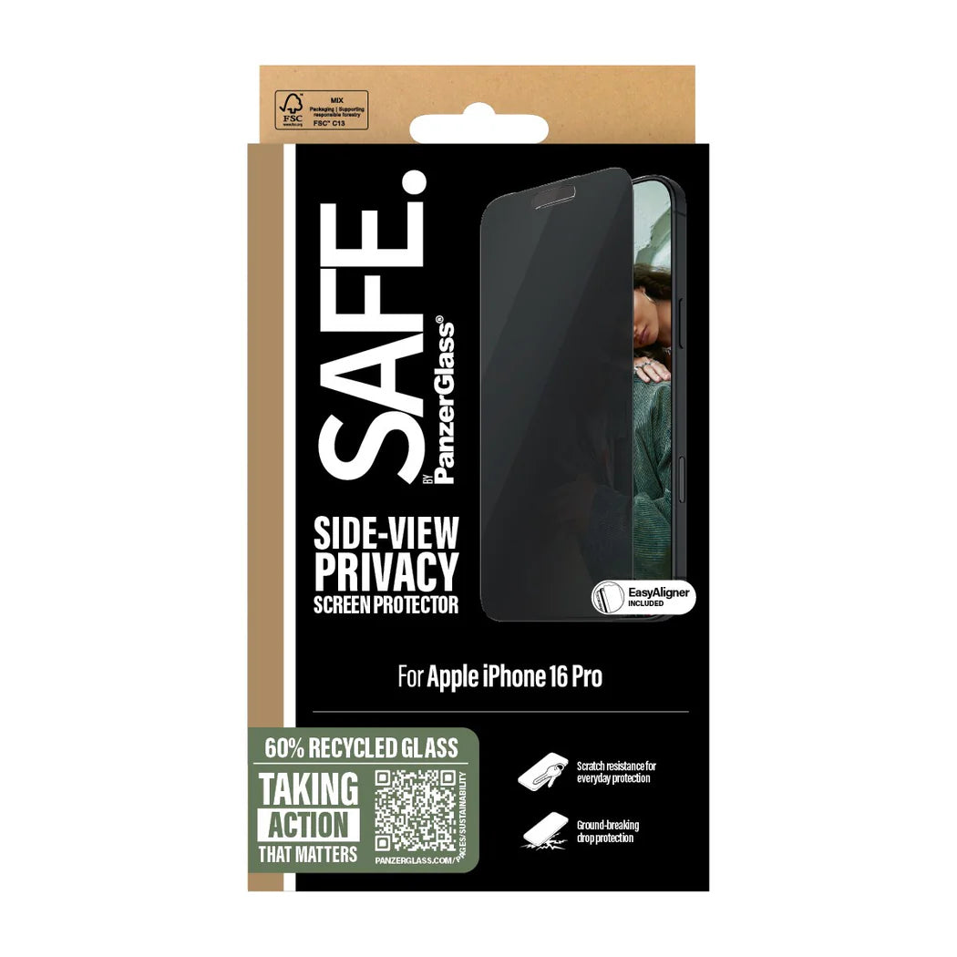 Safe Privacy Screen Protector for iPhone 16 Series
