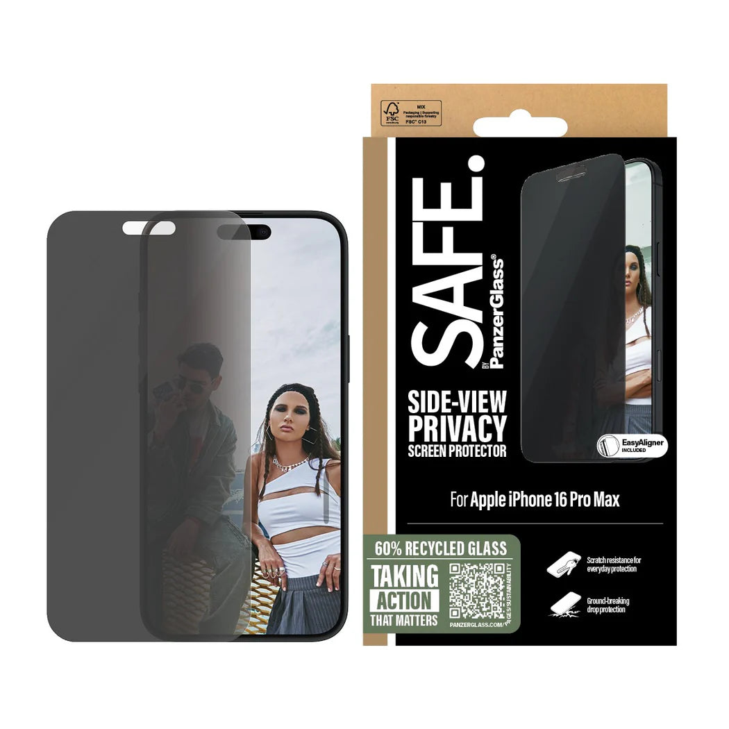 Safe Privacy Screen Protector for iPhone 16 Series