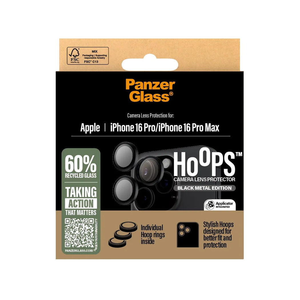PanzerGlass Hoops Lens Protector for iPhone 16 Series