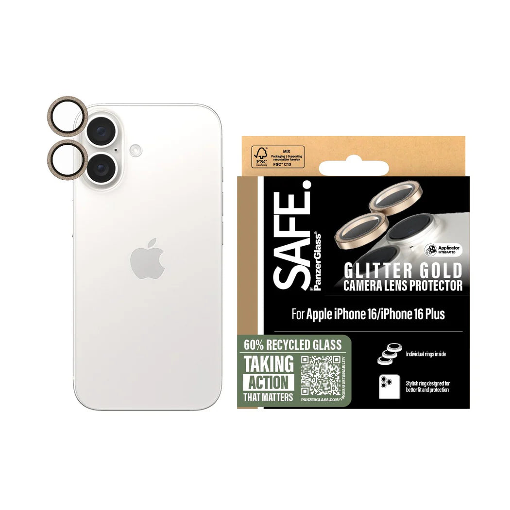 Safe Camera Lens Protector for iPhone 16 Series