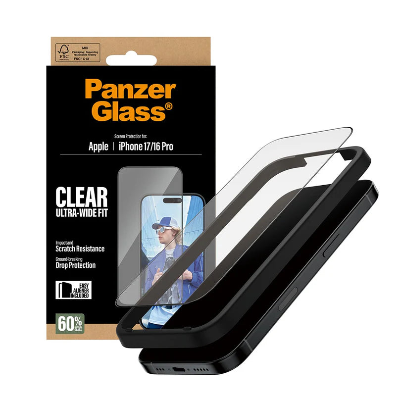 PanzerGlass Screen Protector for iPhone 17 Series & iPhone Air Ultra-Wide Fit