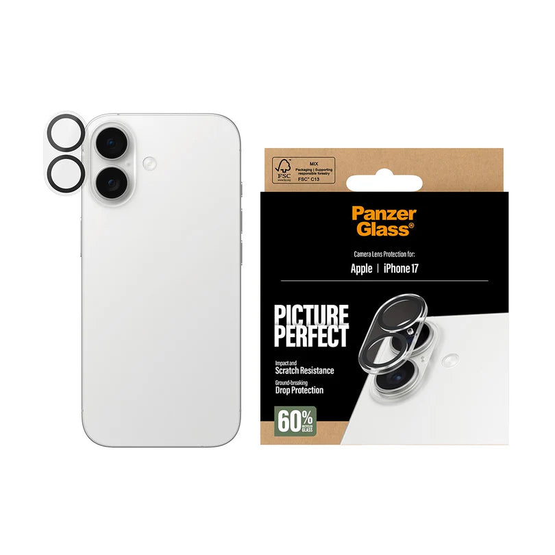 PanzerGlass PicturePerfect Camera Lens Protector for iPhone Air & iPhone 17 Series