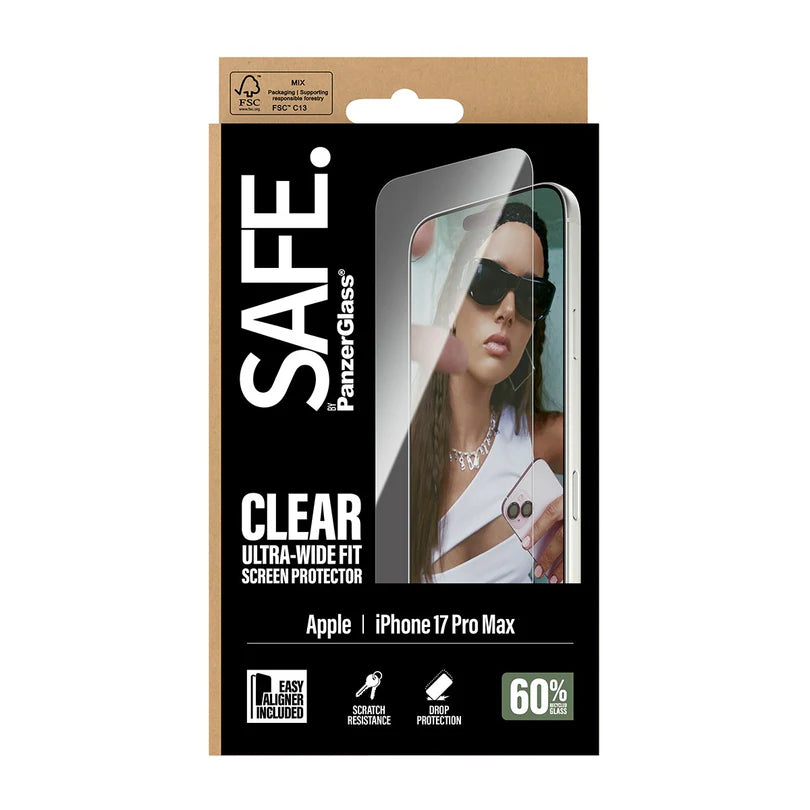 SAFE Screen Protector Ultra-Wide Fit for iPhone 17 Series and iPhone Air