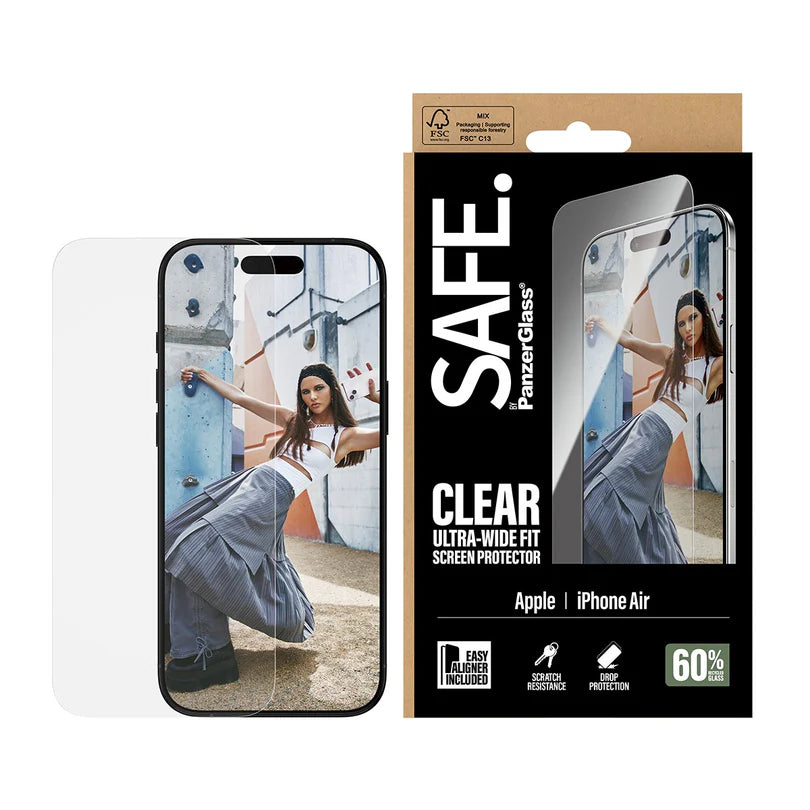 SAFE Screen Protector Ultra-Wide Fit for iPhone 17 Series and iPhone Air