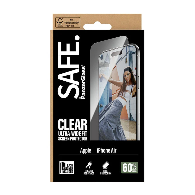 SAFE Screen Protector Ultra-Wide Fit for iPhone 17 Series and iPhone Air