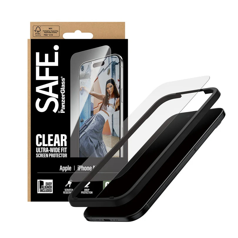 SAFE Screen Protector Ultra-Wide Fit for iPhone 17 Series and iPhone Air