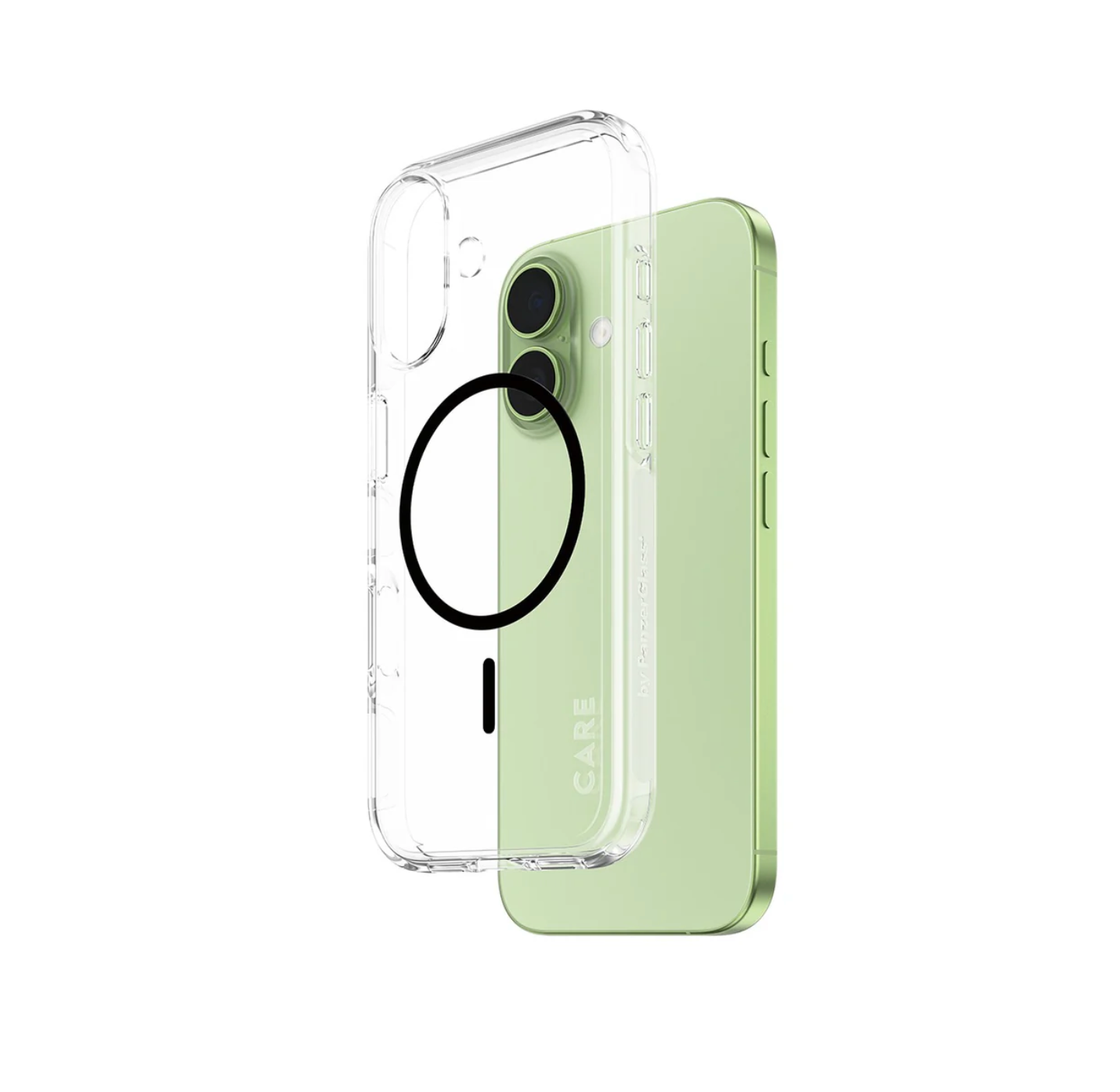CARE Urban Explorer Case Transparent with Black MagSafe iPhone Air