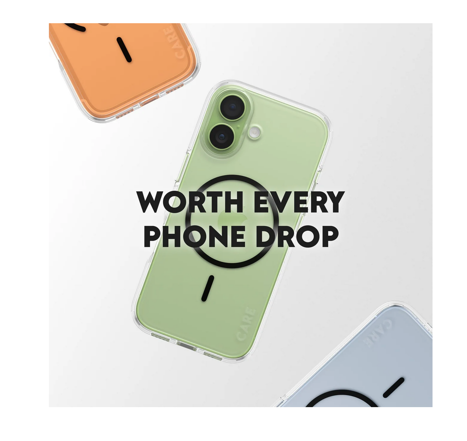 CARE Urban Explorer Case Transparent with Black MagSafe iPhone Air