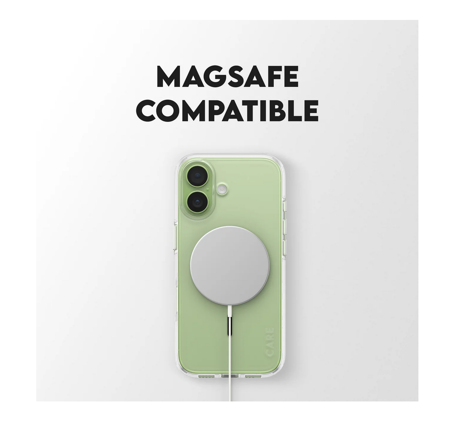 CARE Urban Explorer Case Transparent with Black MagSafe iPhone Air