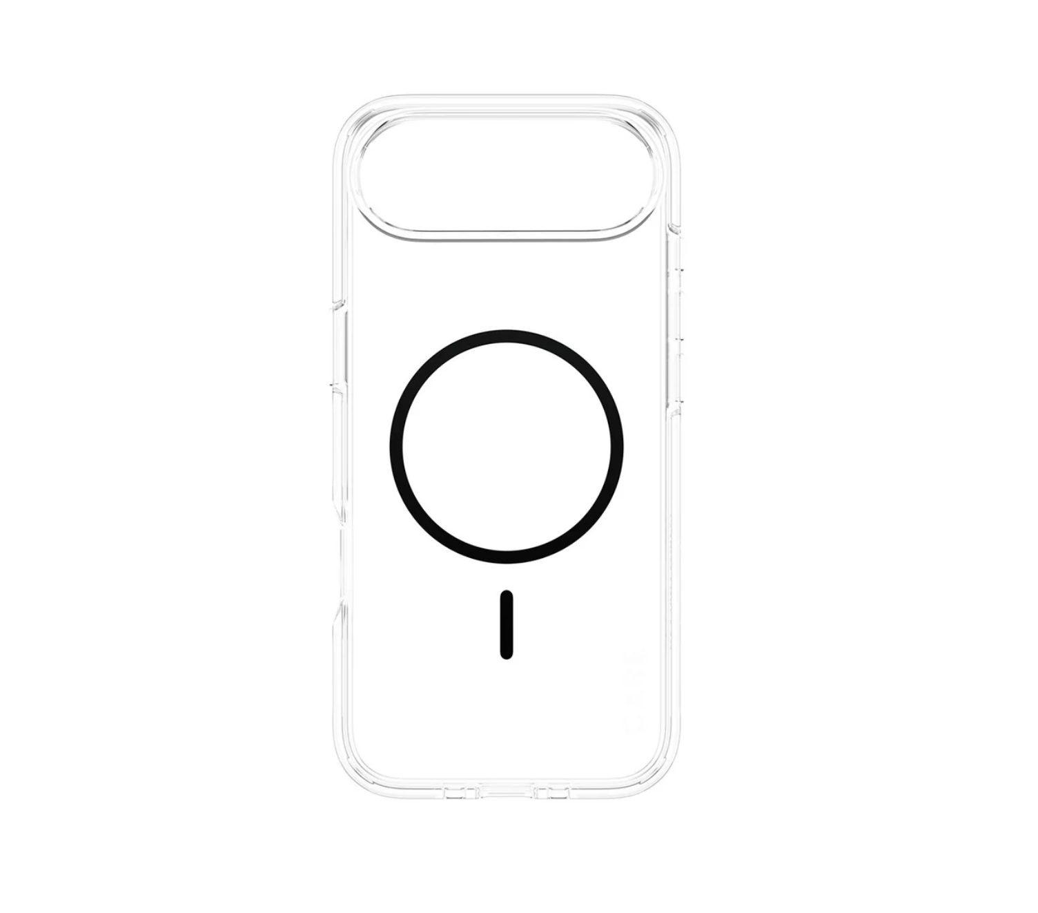 CARE Urban Explorer Case Transparent with Black MagSafe iPhone Air