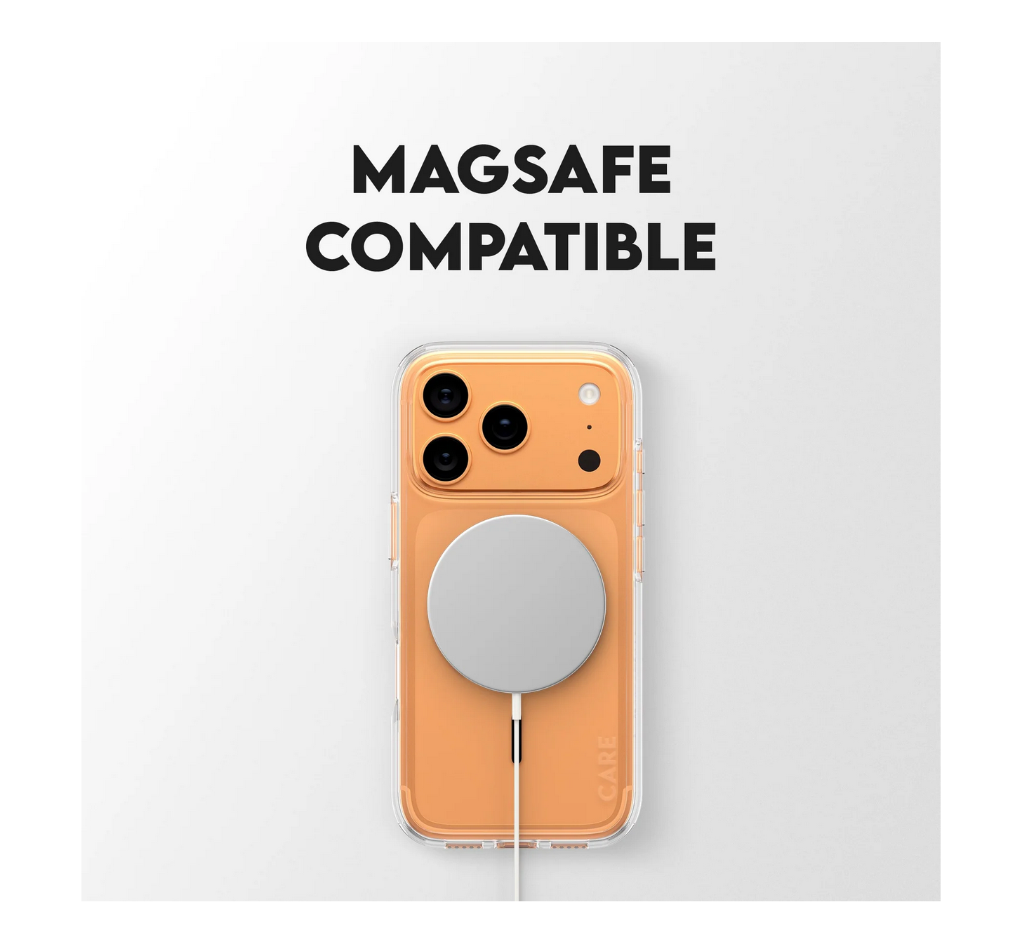 CARE Urban Explorer Case Transparent with Black MagSafe iPhone Air