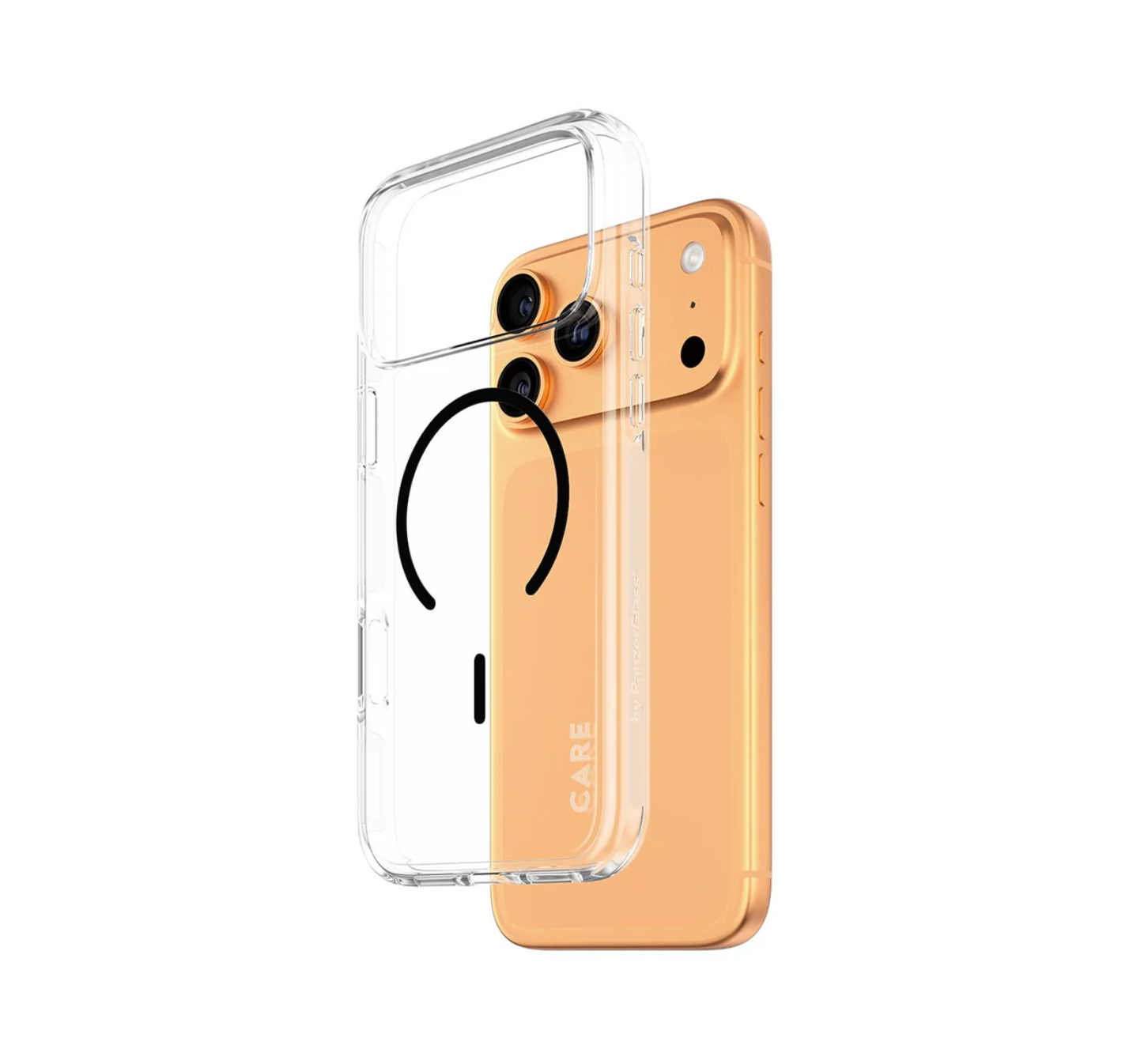 CARE Urban Explorer Case Transparent with Black MagSafe iPhone Air