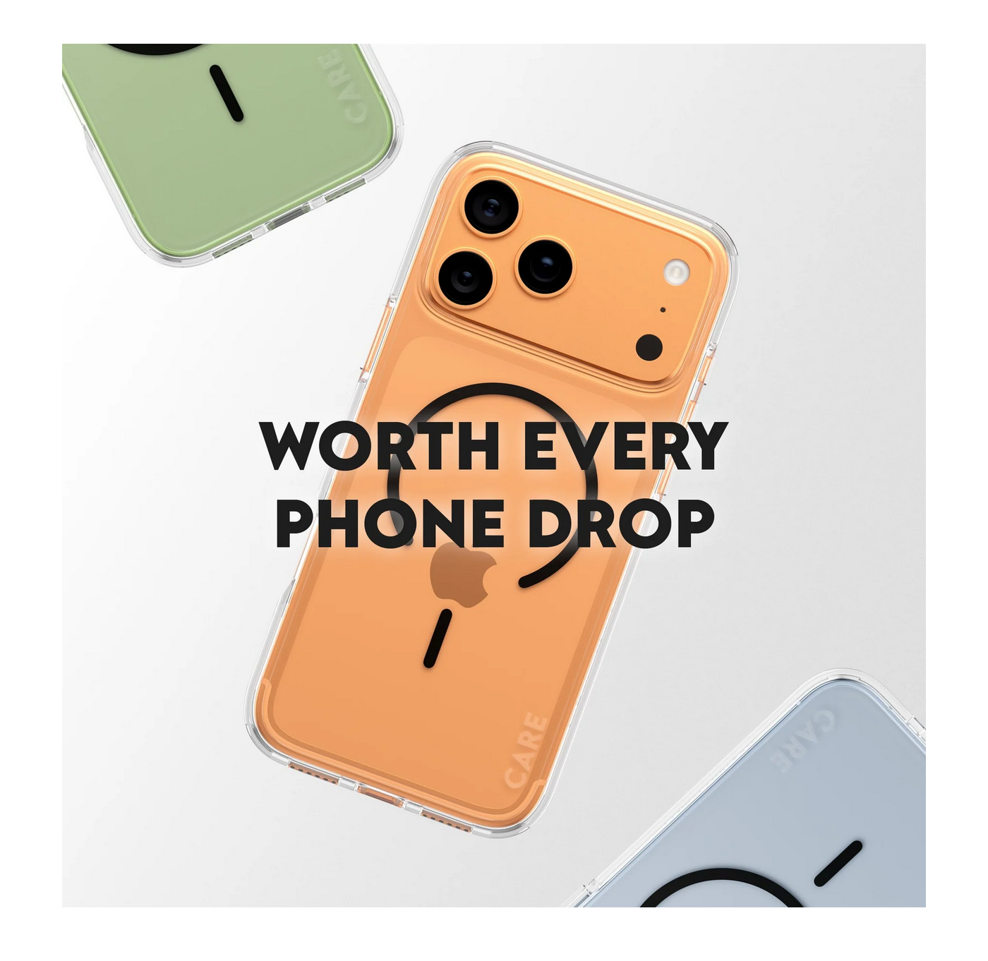 CARE Urban Explorer Case Transparent with Black MagSafe iPhone Air