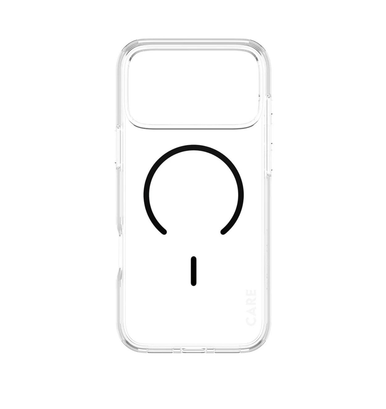 CARE Urban Explorer Case Transparent with Black MagSafe iPhone Air