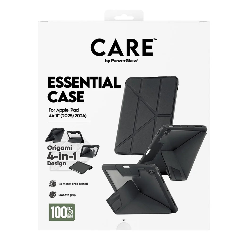 Care TPU Essential Case for iPad (2024-2025) Black