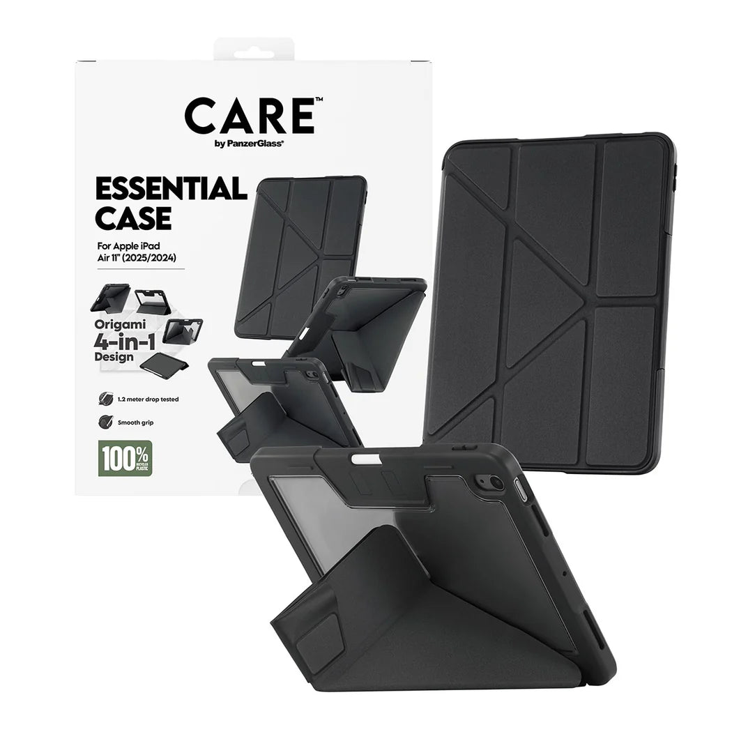Care TPU Essential Case for iPad (2024-2025) Black