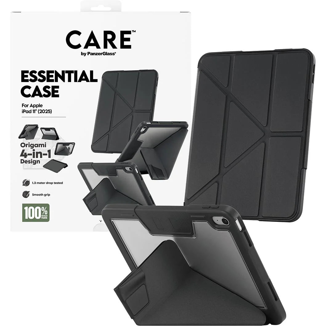 Care TPU Essential Case for iPad (2024-2025) Black