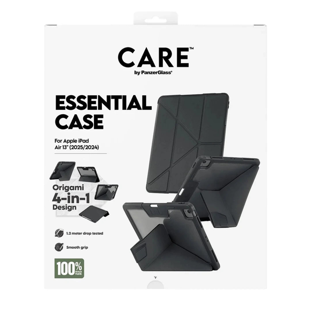 Care TPU Essential Case for iPad (2024-2025) Black