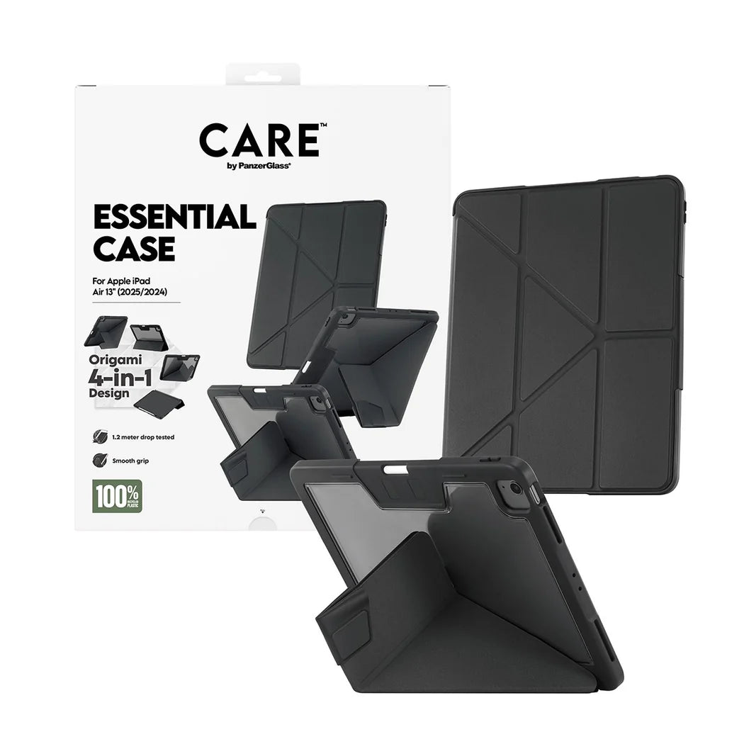 Care TPU Essential Case for iPad (2024-2025) Black