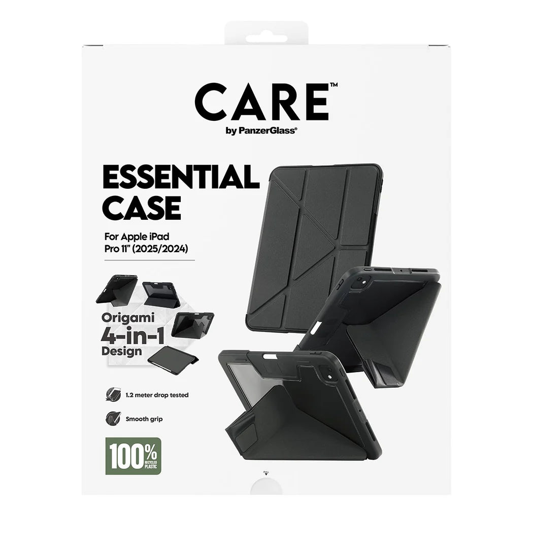 Care TPU Essential Case for iPad (2024-2025) Black