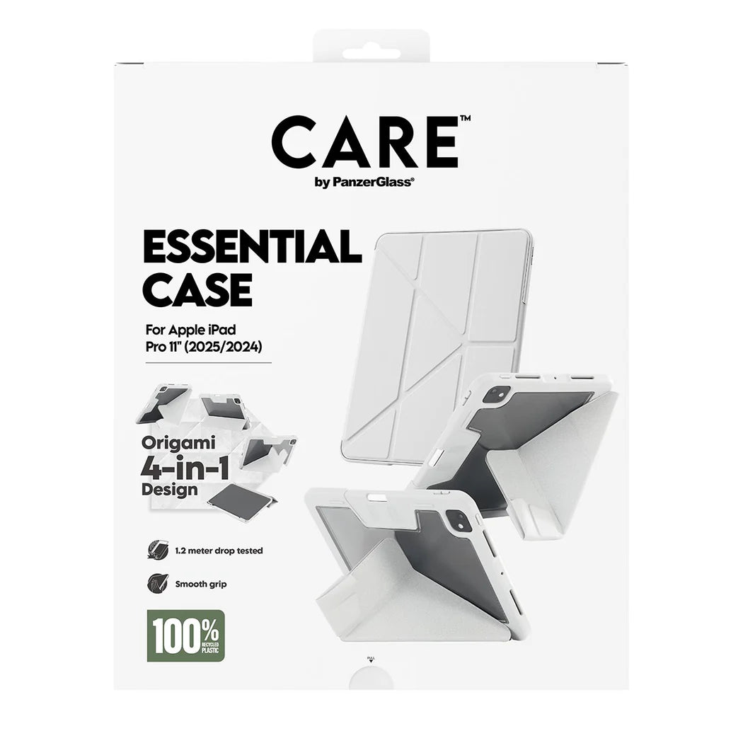 Care TPU Essential Case for iPad (2024-2025) Grey