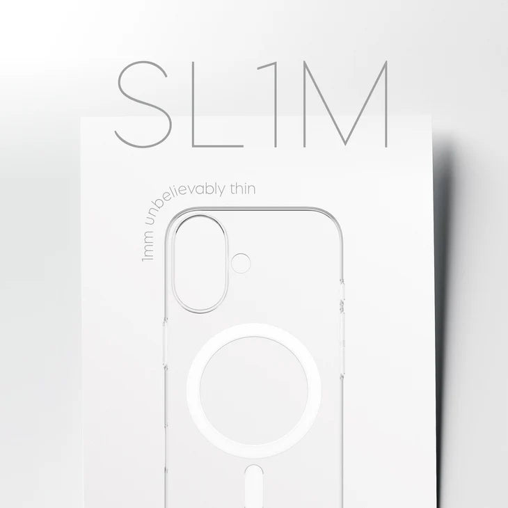 CARE SL1M Case Transparent with MagSafe for iPhone 17 Series and iPhone Air