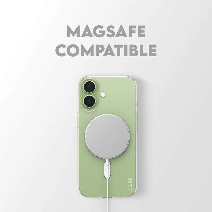 CARE SL1M Case Transparent with MagSafe for iPhone 17 Series and iPhone Air