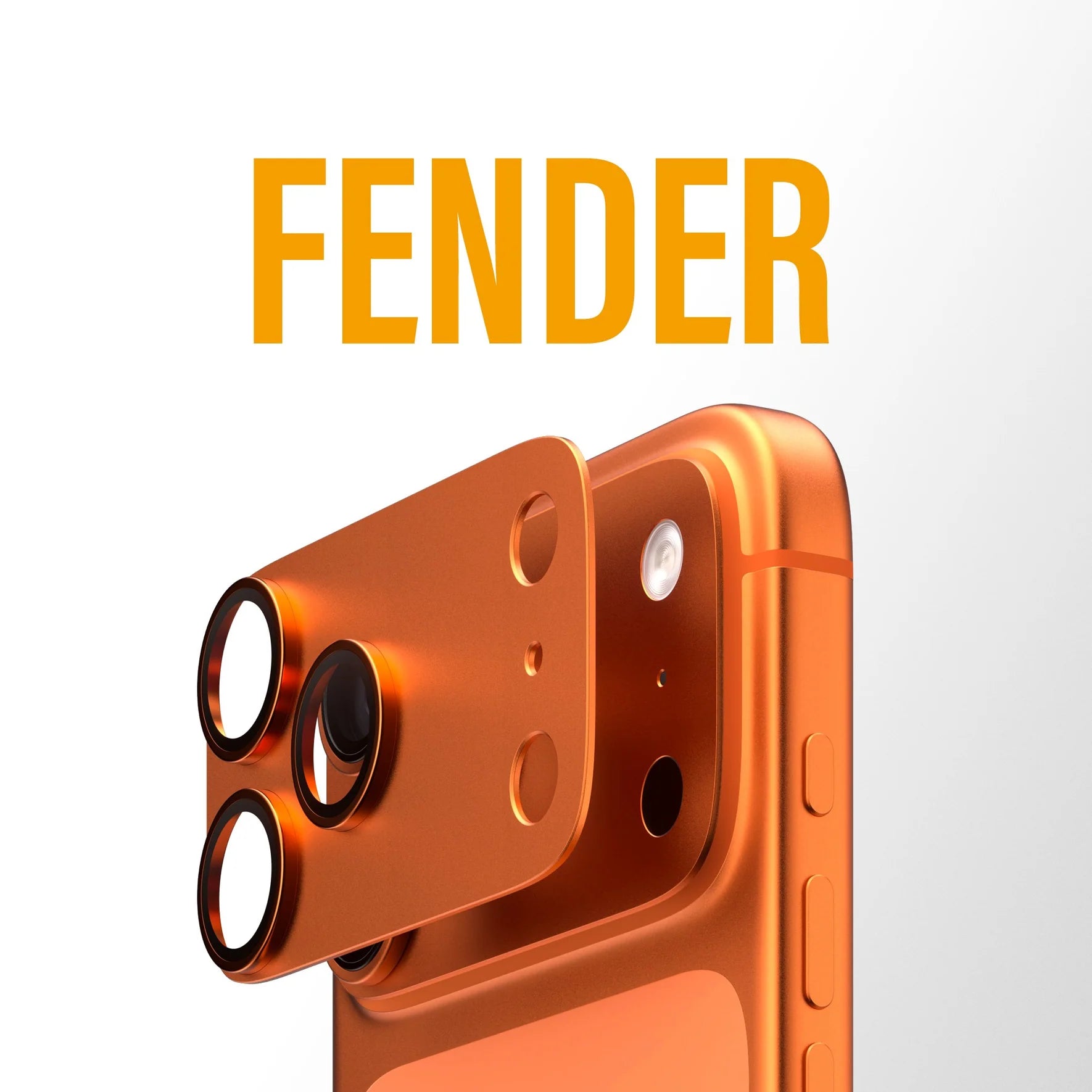 PanzerGlass Fender Camera Protector Cosmic Orange for iPhone 17 Pro / iPhone 17 Pro Max