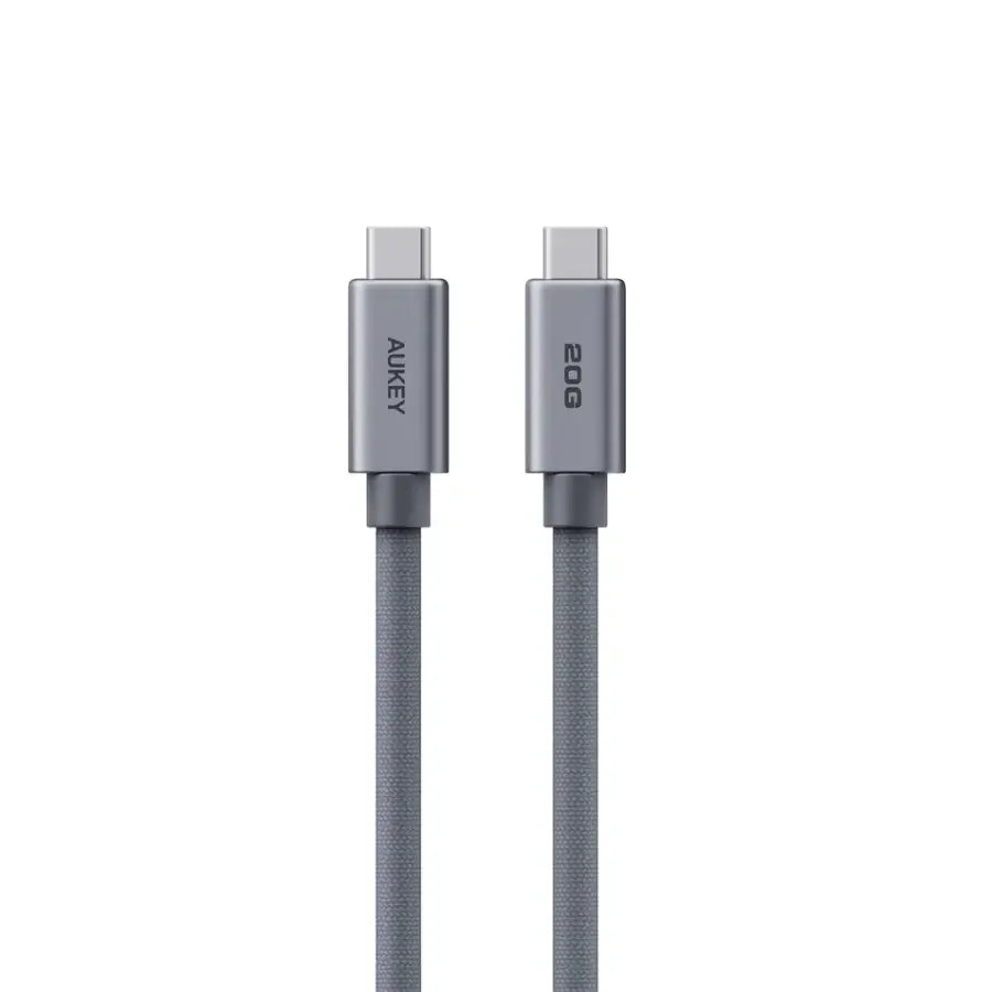 Aukey Cable USB4 Gen2 USBC to USBC 240W 20G 2m Grey