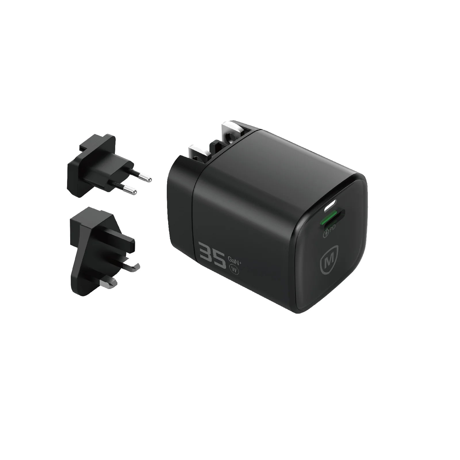 Micropack Wall Charger PowerServer 35w USB-C Black
