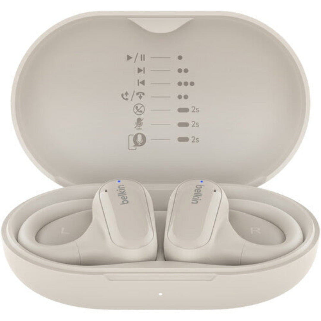 Belkin SoundForm ClearFit Open Ear Wireless Earbuds