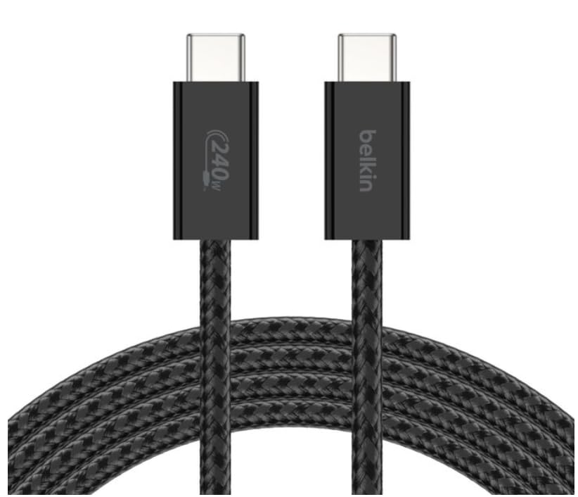 Belkin Braided Soft C to C Cable 1.5m 240W 2.0 2pack