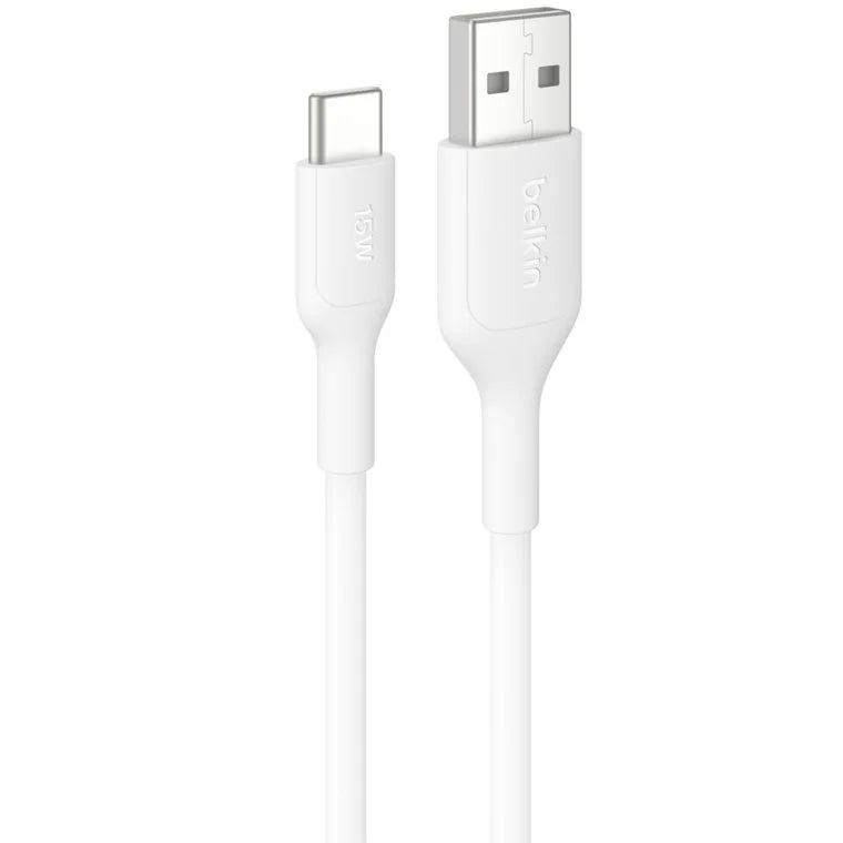 Belkin BoostCharge USB-A to USB-C Cable 2m White