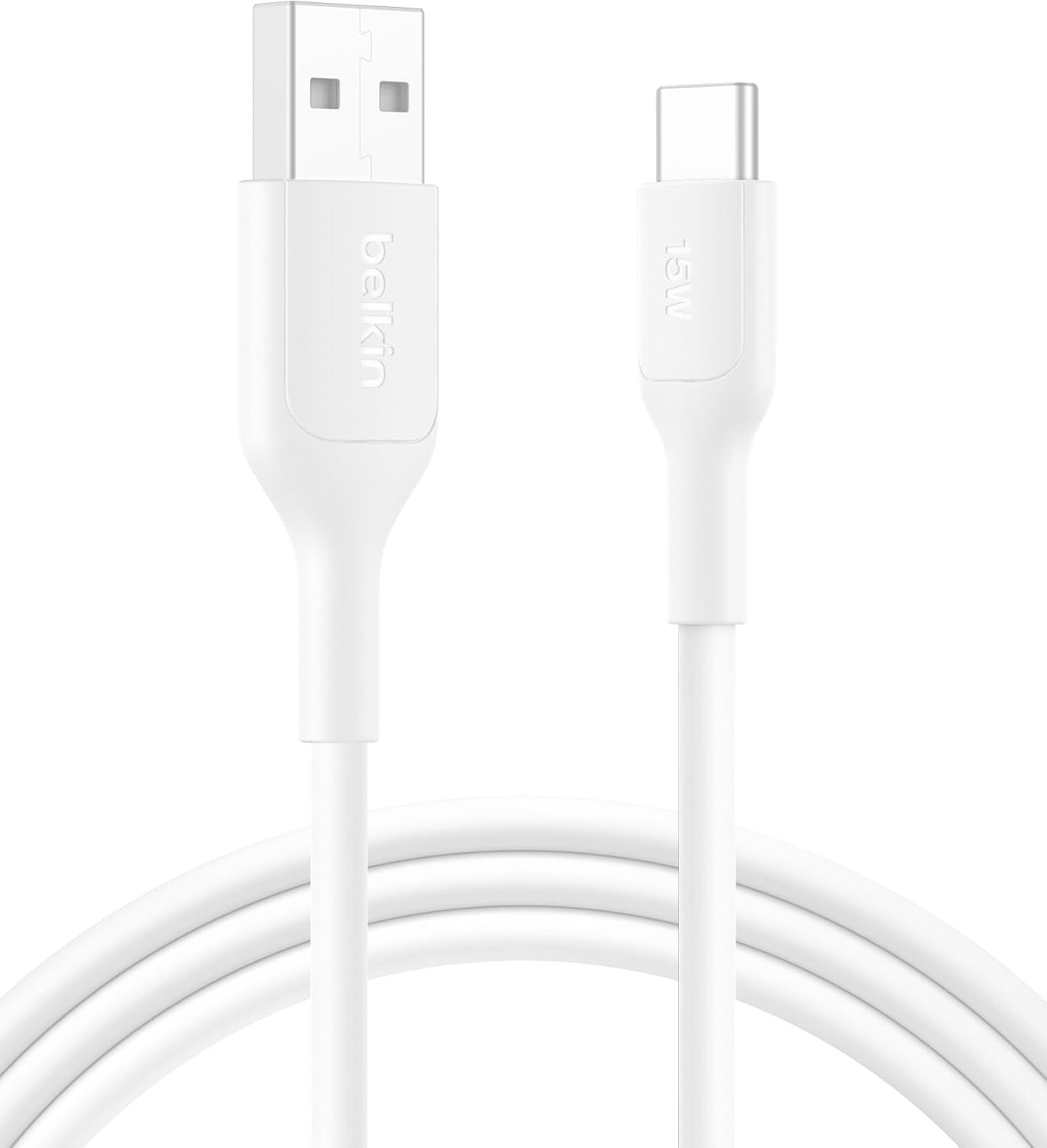 Belkin BoostCharge USB-A to USB-C Cable 2m White