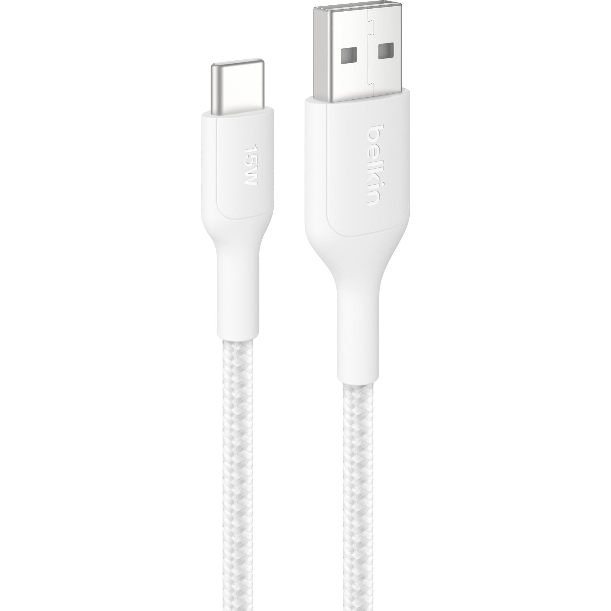 Belkin BoostCharge Braided USB-C to USB-A Cable
