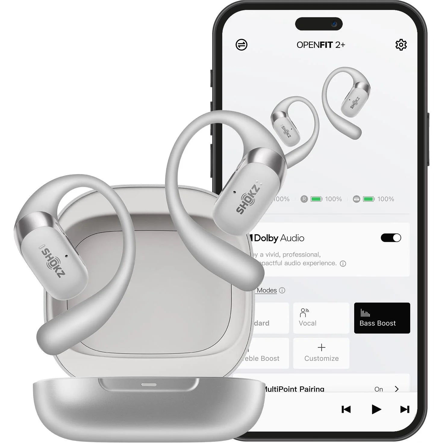 SHOKZ Earbuds OpenFit 2+