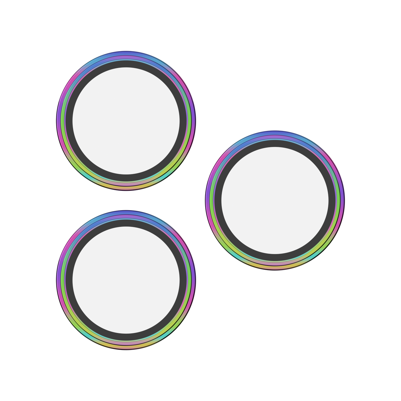 ZAGG LUX Camera Lens iPhone16 Series Iridiscent